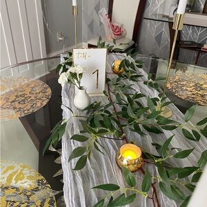 Acrylic wedding table numbers 1-15